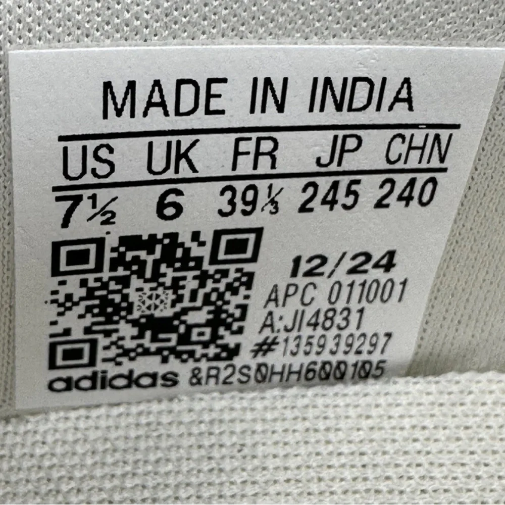 Adidas Shoes Womens Size 7.5 White Cloudfoam Move Slip On Walking Comfort JI4831 - Picture 11 of 11